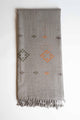 Khadi Swati Pashmina Light Slate