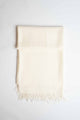 Pure Woolen Shawl Off-white