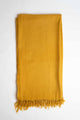 Pure Woolen Shawl in Mustard