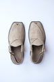 Sabar Peshawari Chappal - Stone Suede